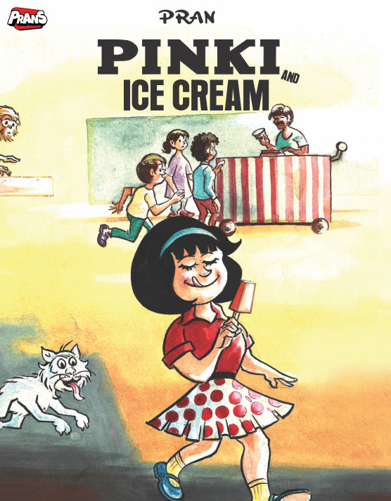 Pinki and Ice cream - comic