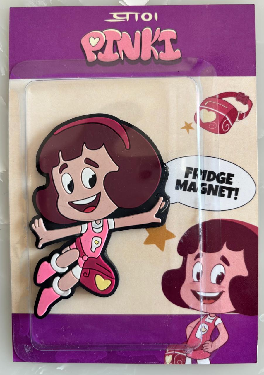 Limited Edition Chacha Chaudhary Collectible Fridge Magnet - Set of 4