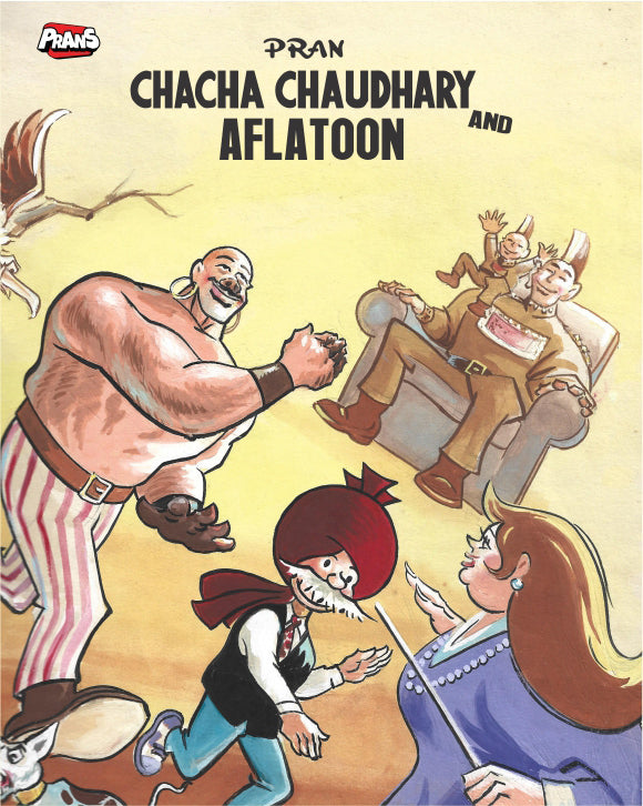 Chacha Chaudhary & Aflatoon comic