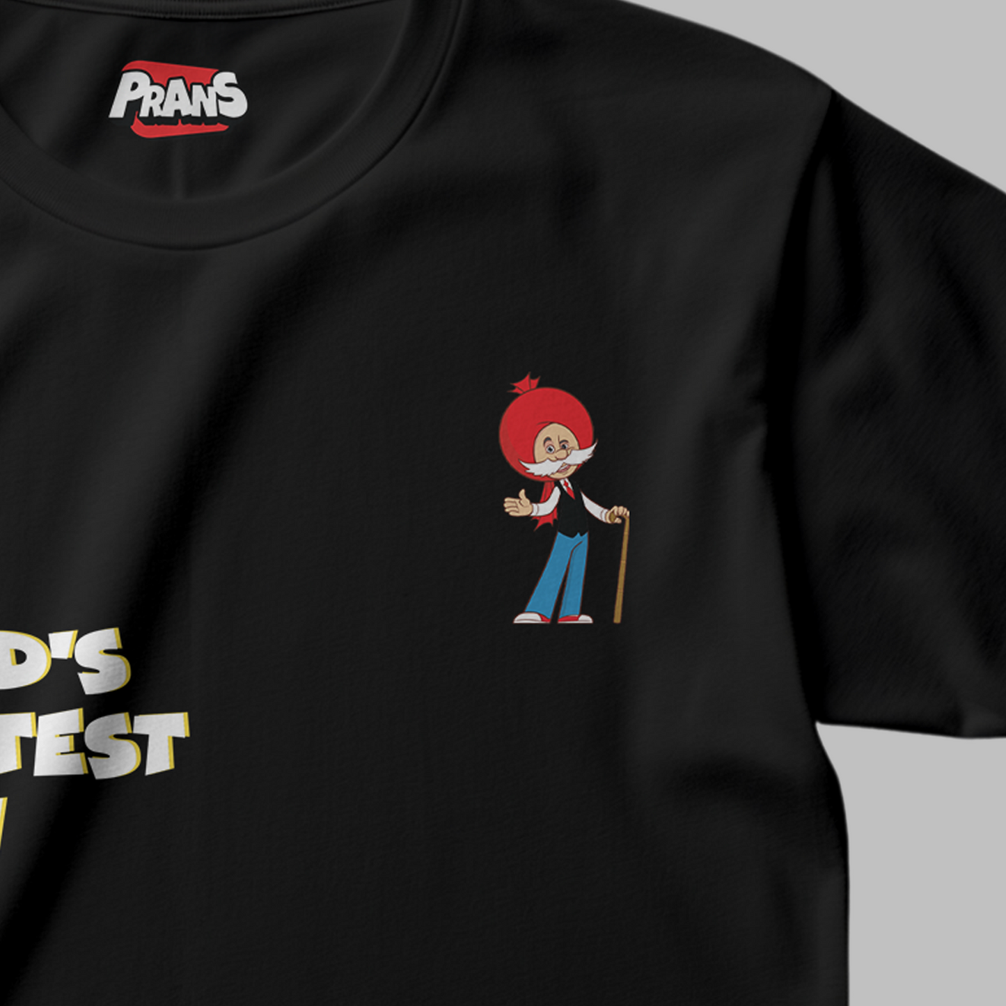 Tshirt- Chacha Chaudhary- Smartest Brain Ever Oversized