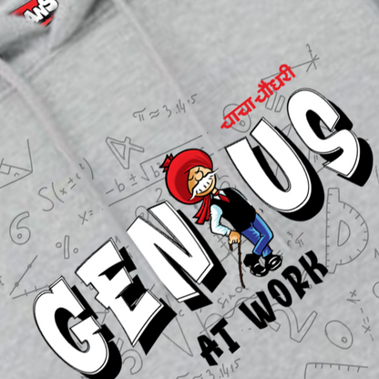 Grey Hoodie - Chacha Chaudhary: Genius at Work
