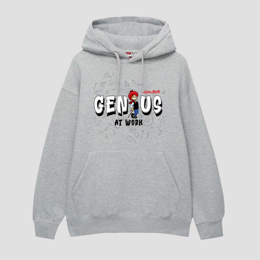 Grey Hoodie - Chacha Chaudhary: Genius at Work