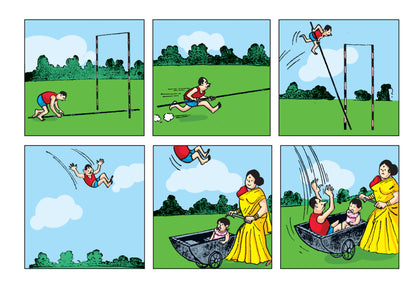 Raman 1960 Comic Hindi